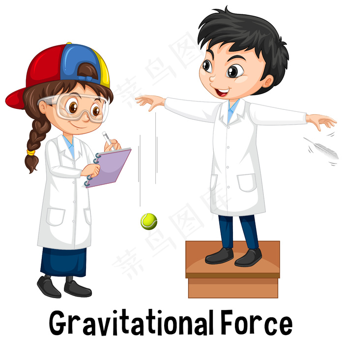 做引力的两位科学家