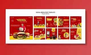 美食在线概念社交媒体贴出实物模型样机