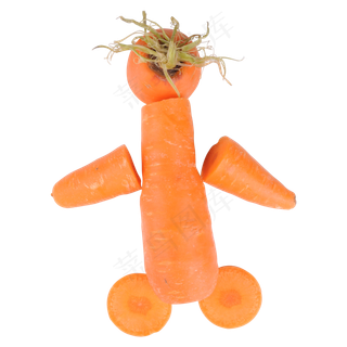 橙色胡萝卜