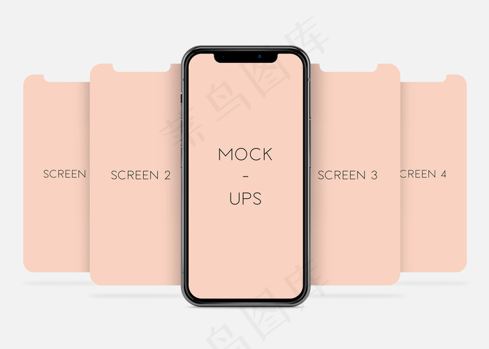 Phone x-应用程序演示模型样机