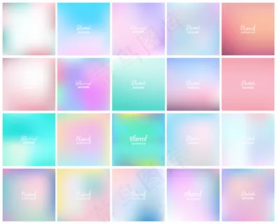 20模糊抽象背景