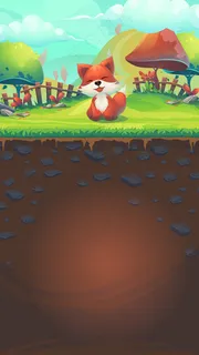 输入fox gui match 3模板