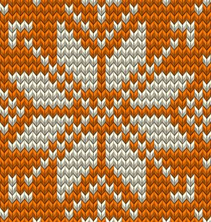 北欧针织完美无缝图案。只是为了享受。还包括