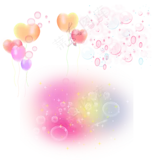 七夕节梦幻气球