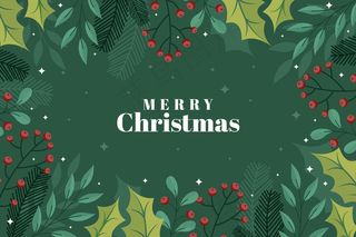 平面设计圣诞背景