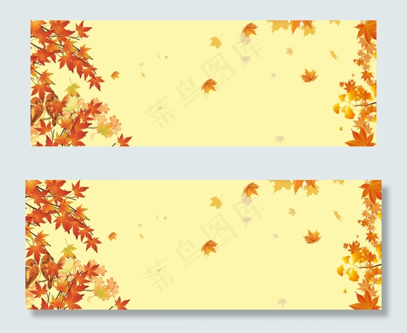 秋天创意合成背景图