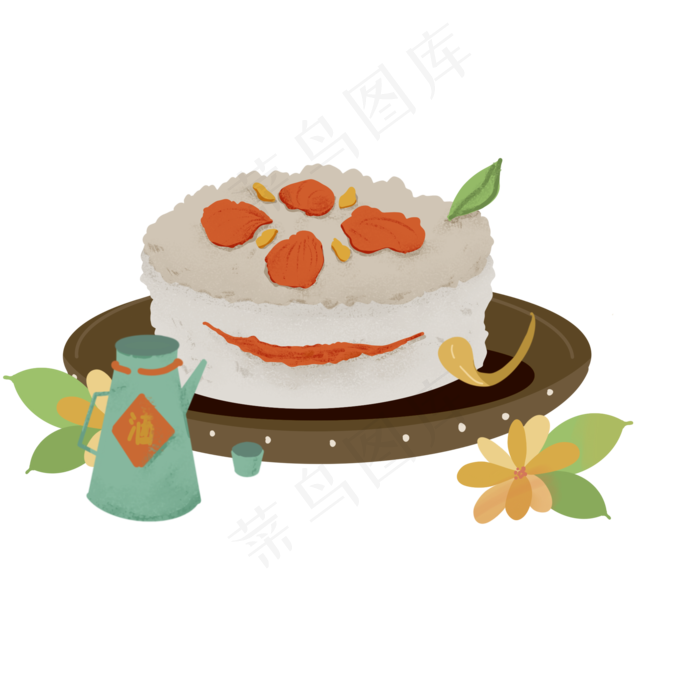 重阳节糕点酒水