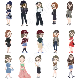 夏季秋季穿搭女孩