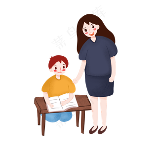 培训机构卡通素材