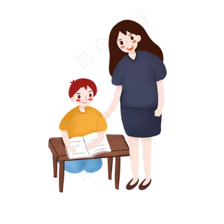 培训机构卡通素材