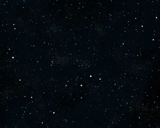 繁星点点的夜空