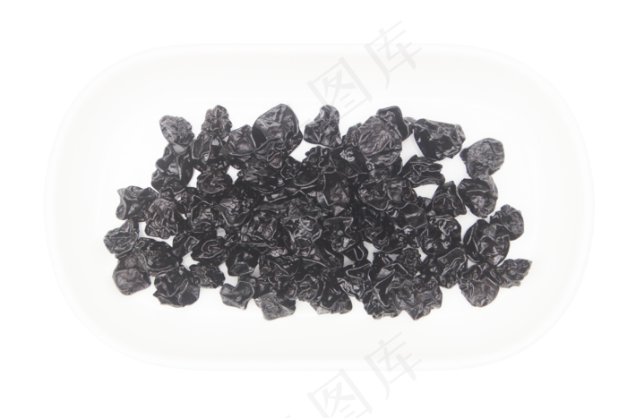 黑色盘装木耳