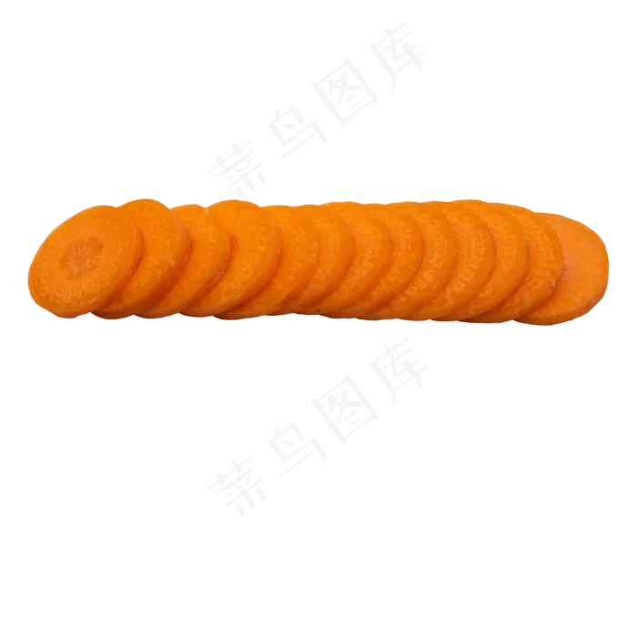 切片蔬菜胡萝卜(3000X3000(DPI:300))