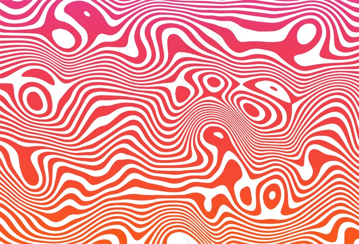 最小的彩色图案与曲线背景eps,ai矢量模版下载