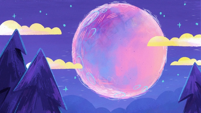 中秋节中元节月饼兔子中秋(2880*1620px 300 dpi )psd模版下载