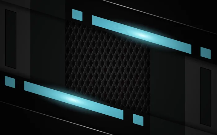 抽象的未来黑色和蓝色游戏背景eps,ai矢量模版下载