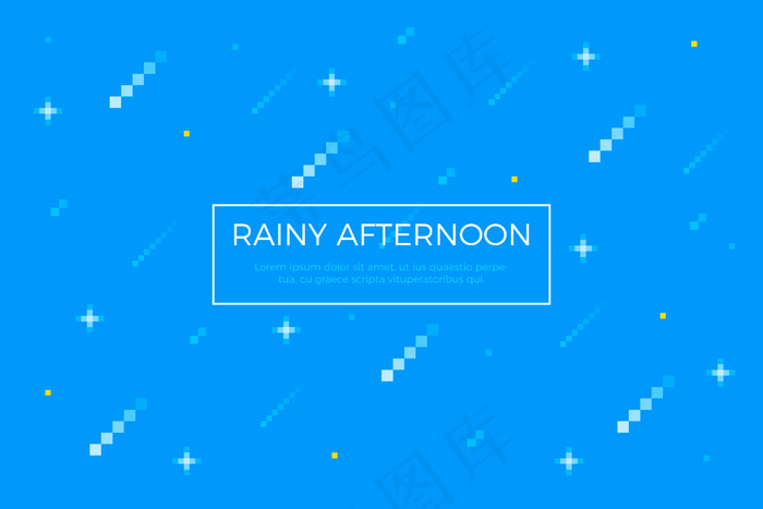 背景像素雨摘要