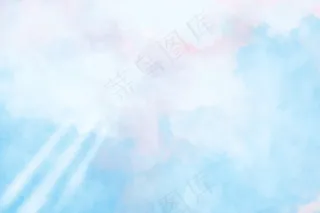 由阳光背景照亮的天空