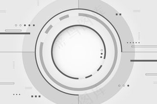 背景白色科技概念