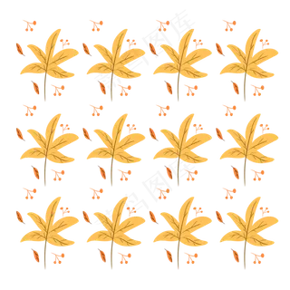 秋季树叶枫叶底纹