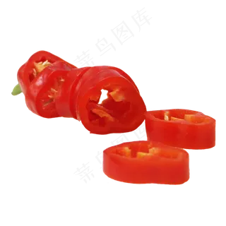 红辣椒圈蔬菜