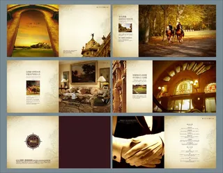 高档房地产楼书画册设计