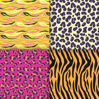 现代动物印花图案系列