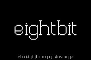 最小字母表。现代显示字体