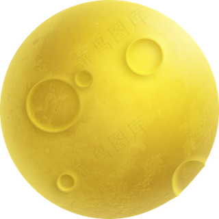 中秋节月亮可商用元素