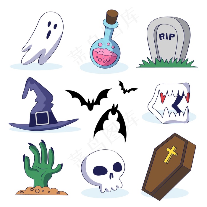 万圣节元素套装