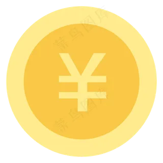红色的金币图标免抠图
