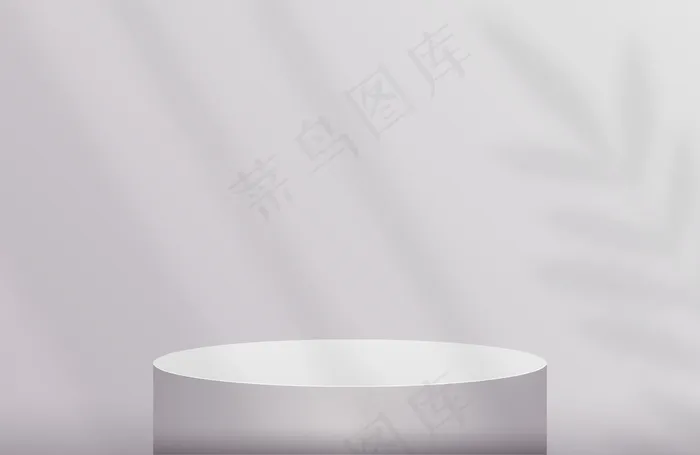 粉彩灰色带阴影板的产品展示台eps,ai矢量模版下载