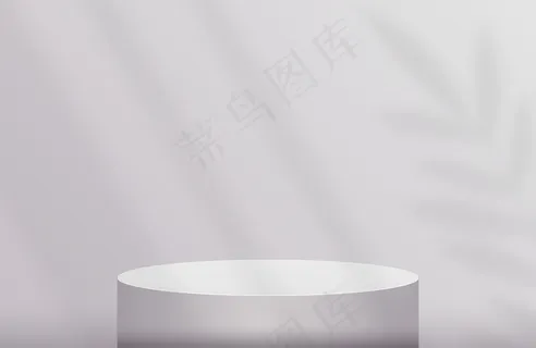 粉彩灰色带阴影板的产品展示台 粉彩灰色带阴影板的产品展示台