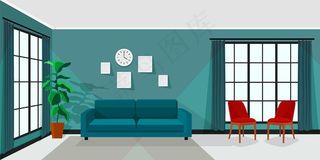 用于视频会议的家庭内部背景