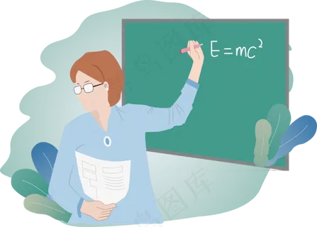 教师节9月10日扁平小清新手绘 教师节9月10日扁平小清新手绘