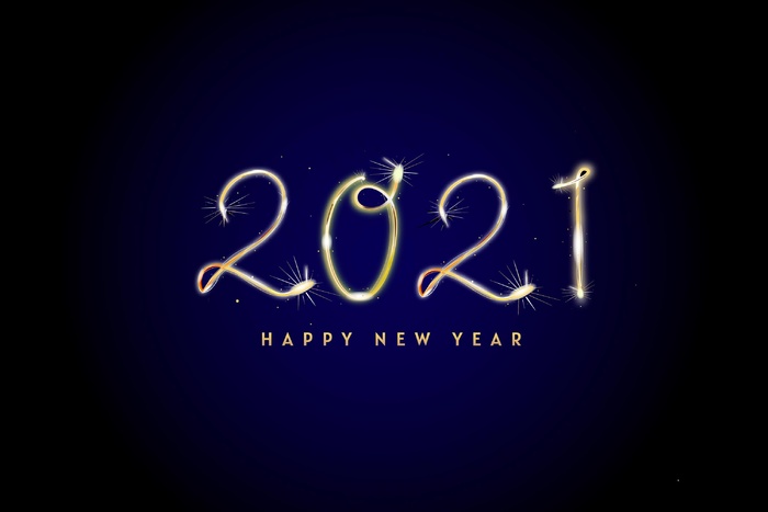 烟花2021年新年背景eps,ai矢量模版下载