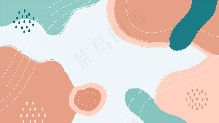 手绘最小背景eps,ai矢量模版下载