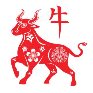 牛年剪纸