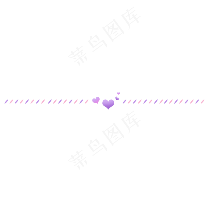 七夕氛围的分割线(2000X2000(DPI:300))psd模版下载