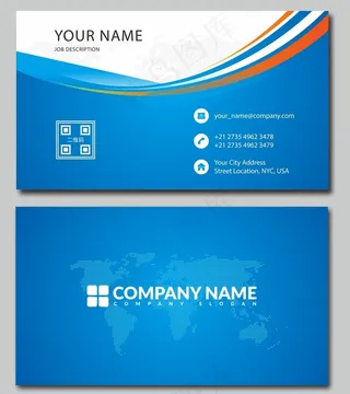 时尚大气创意名片设计