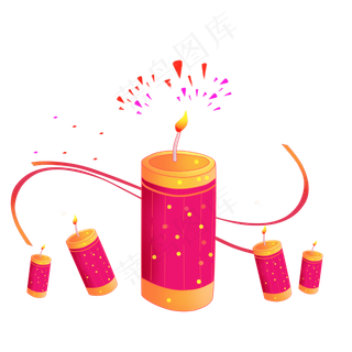 新年春节烟花爆竹