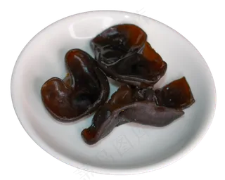 木耳蔬菜白色盘子
