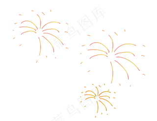 节日庆祝烟花礼花