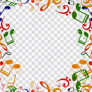 具有音乐元素的框架