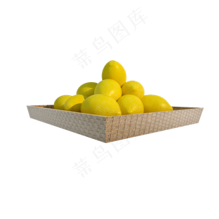 仿真柠檬png图