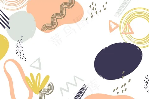 有机形状背景 有机形状背景