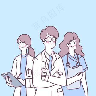 医生、护士和助手准备治疗病人。
