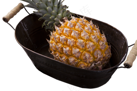 菠萝实物拍摄水果