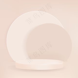 3d 柔和显示讲台 psd 最小产品背景