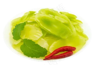 凉拌莴笋